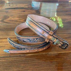 Levi Strauss Tooled leather belt
